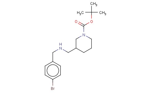 1-BOC-3-[(4-BROMO-BENZYLAMINO)-METHYL]-PIPERIDINE